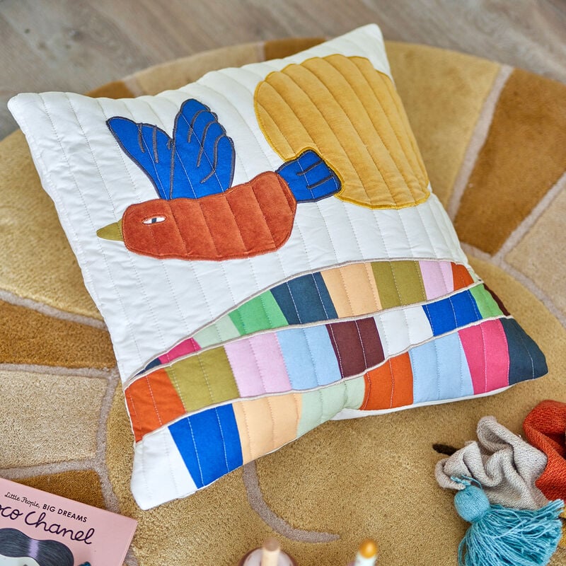 Bloomingville Colorine koristetyyny 45x45 cm luonnonväri